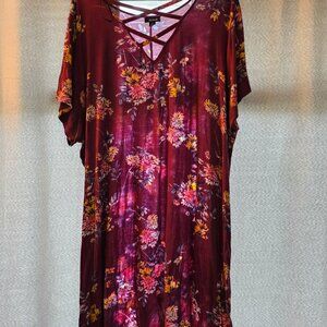 A.N.A 2x floral dress